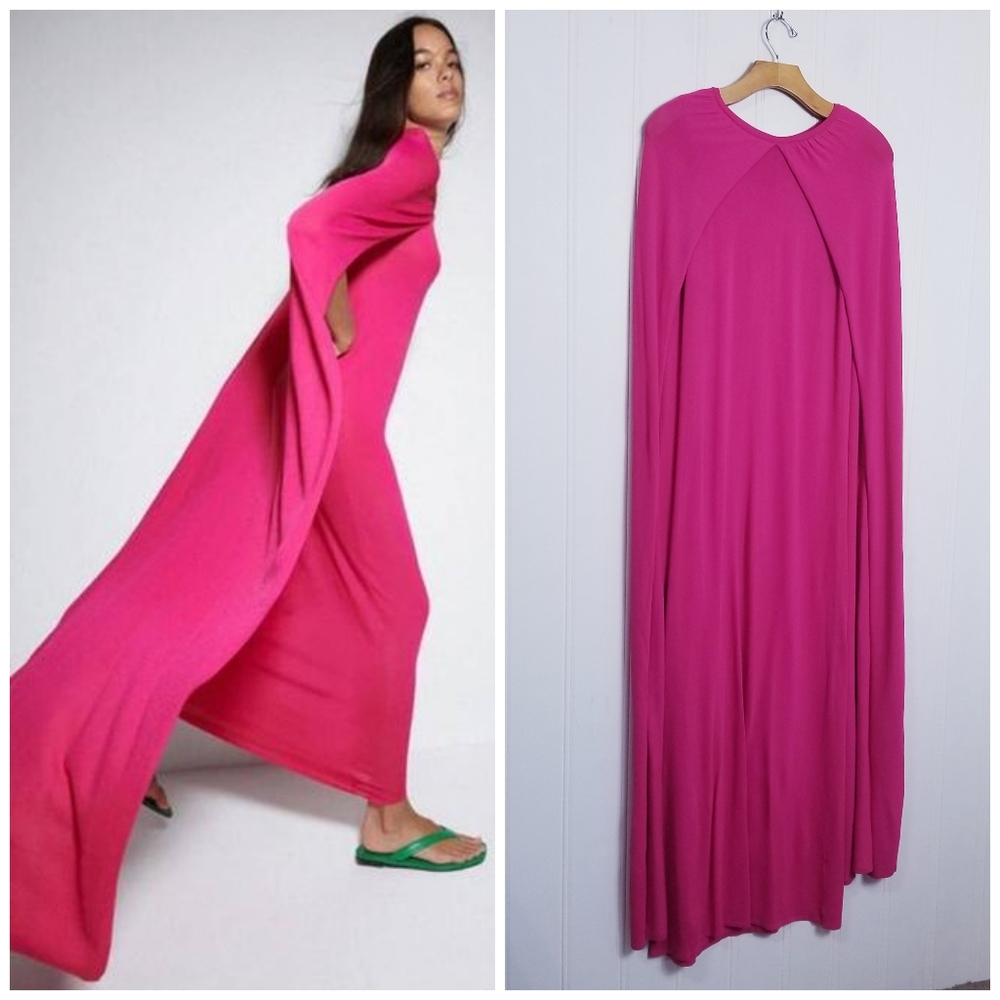 Zara Dress Bright Pink